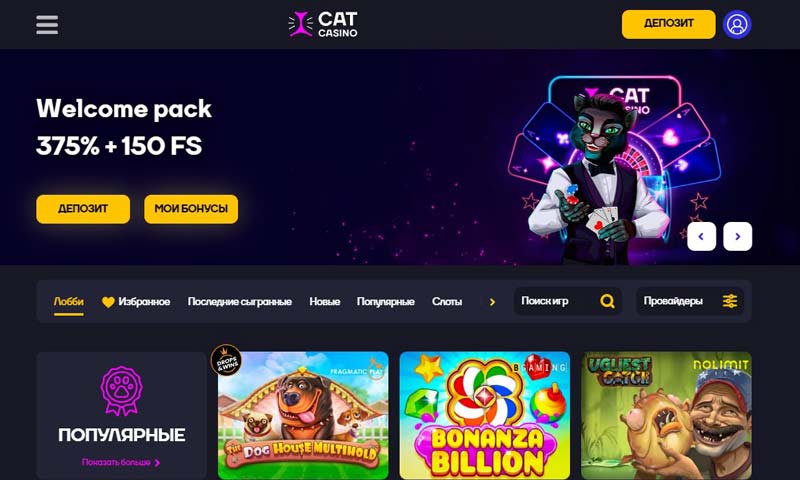 Интерфейс сайта