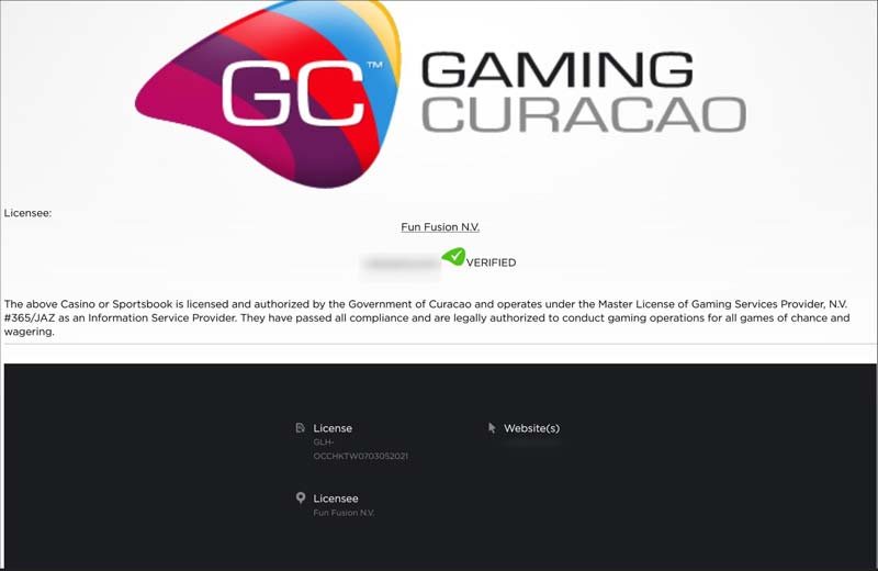 Сведения о лицензии